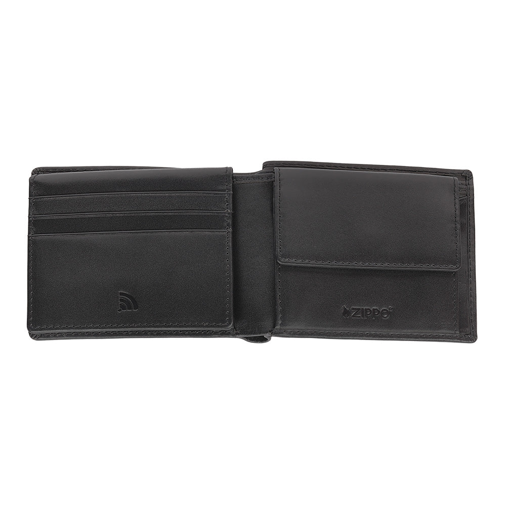 Wallet with coin case