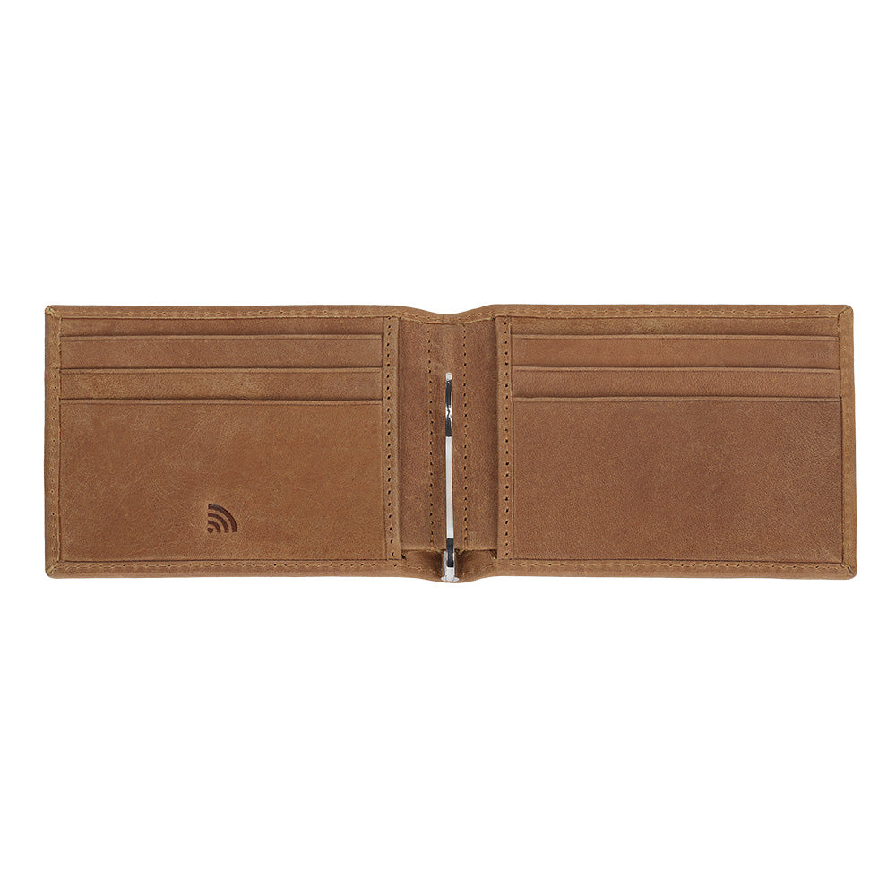 Wallet with money clip