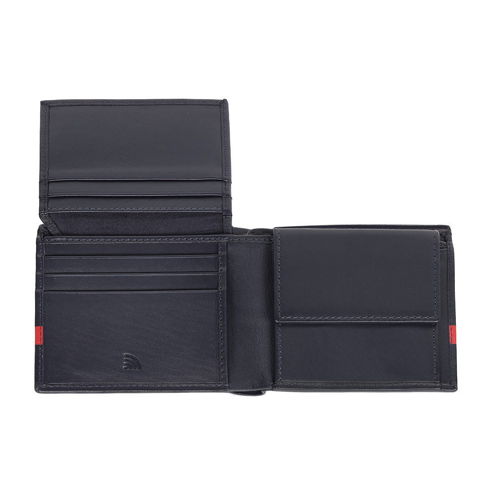 Wallet with coin case