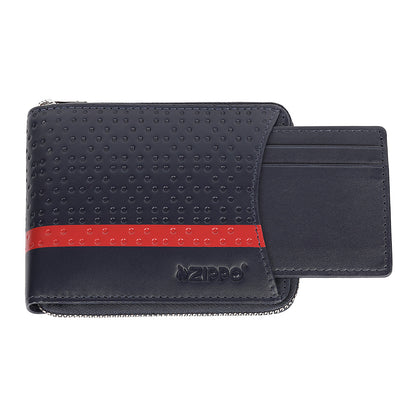 Zip-Around Wallet with removable card holder