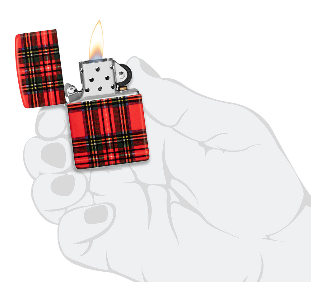 Red Plaid Design