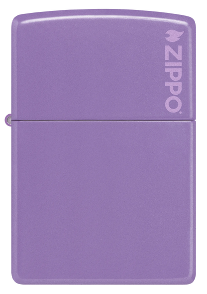 Classic Smoky Lavender Zippo Logo