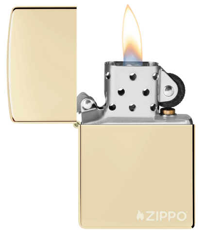 Classic Champagne Zippo Logo