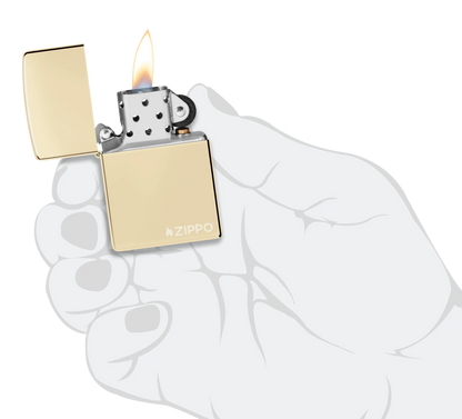 Classic Champagne Zippo Logo