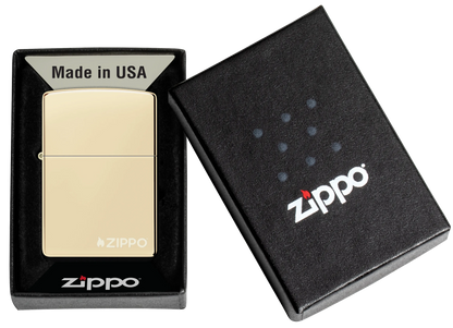 Classic Champagne Zippo Logo