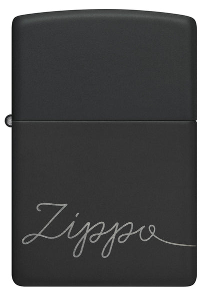 Cursive Zippo Design