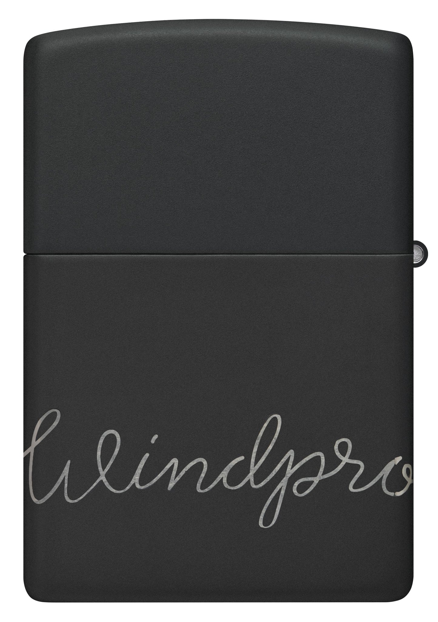 Cursive Zippo Design