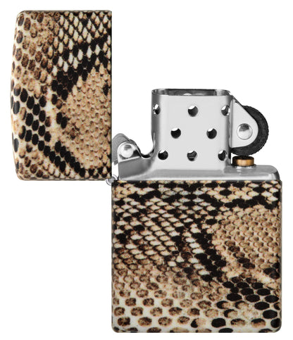 Snake Skin Design 540 Colour Image Windproof Lighter