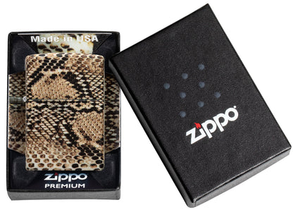 Snake Skin Design 540 Colour Image Windproof Lighter