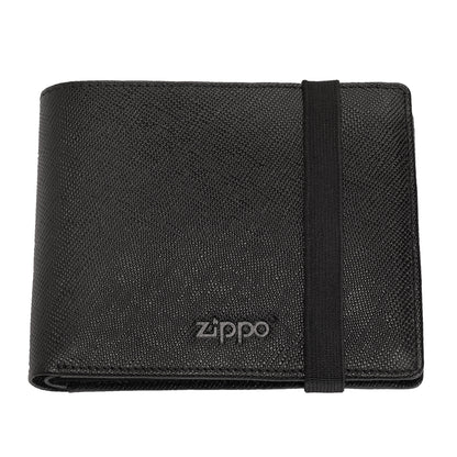 Saffiano Top-Fold Strap Wallet