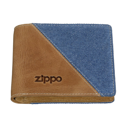 Denim Bi-Fold Wallet Front