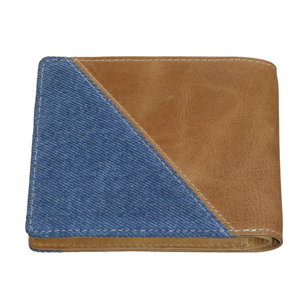 Denim Bi-Fold Wallet Back