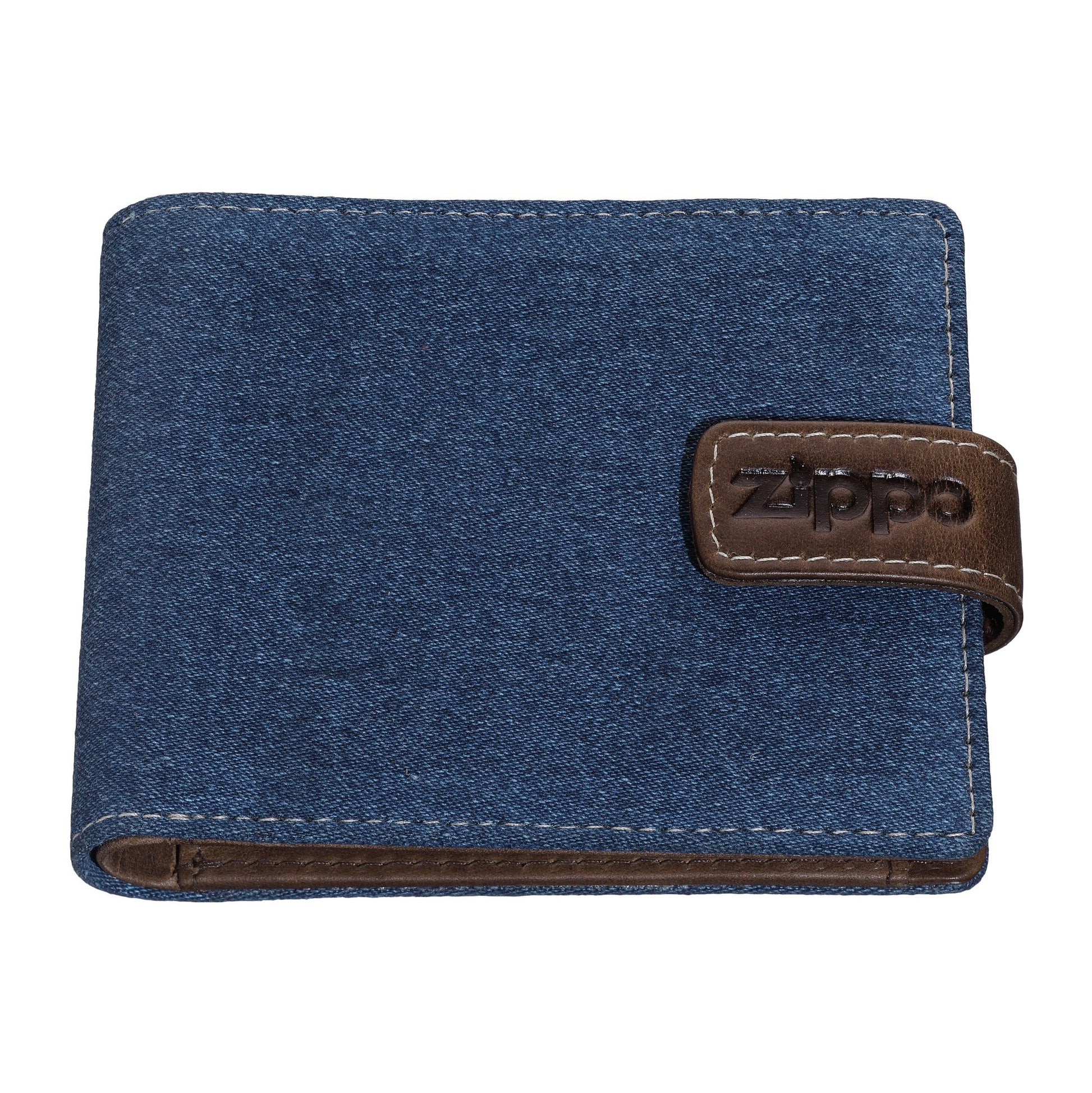 Denim Bi-Fold Wallet Front