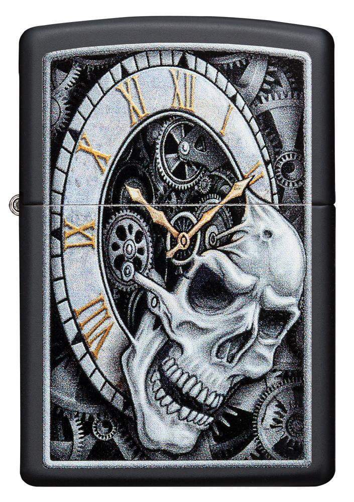 Skull Clock Design Lighter