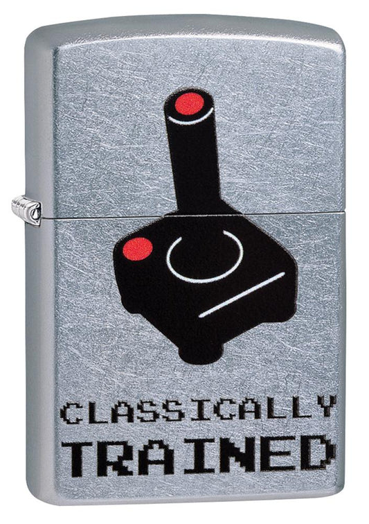 Gamer Design Street Chrome Windproof Lighter