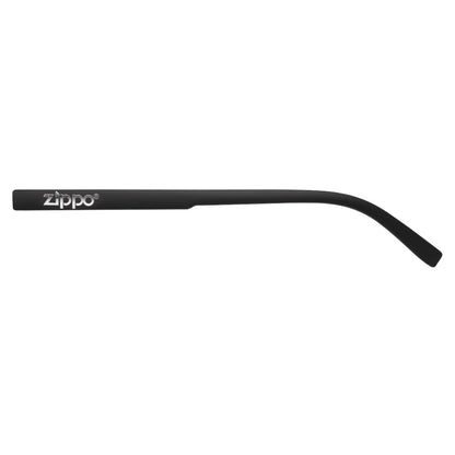 Sunglasses temples with Zippo logo black